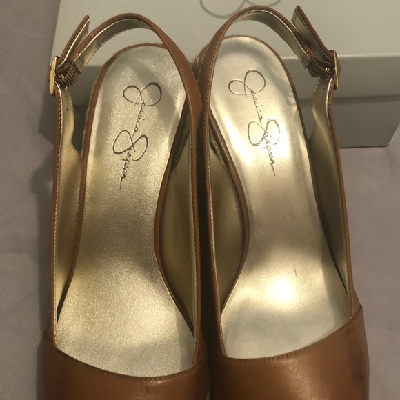 Jessica Simpson Glorie Wedges Sz 10 - Picture 3 of 8
